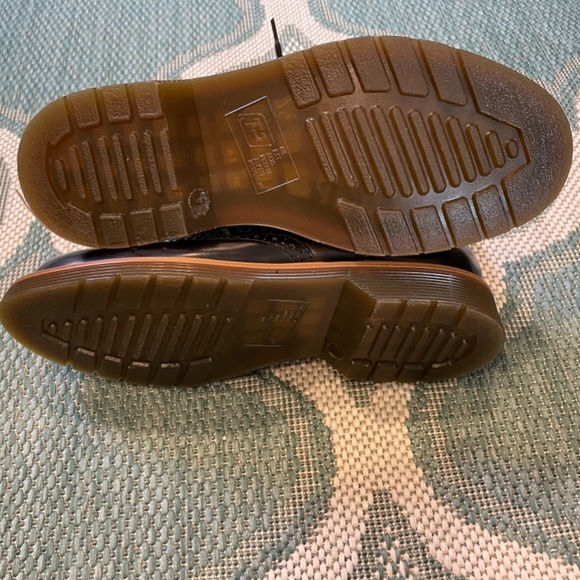 Bronx Black Doc-Like Zip Up Wing Tip Boots Size 38 - Picture 10 of 11